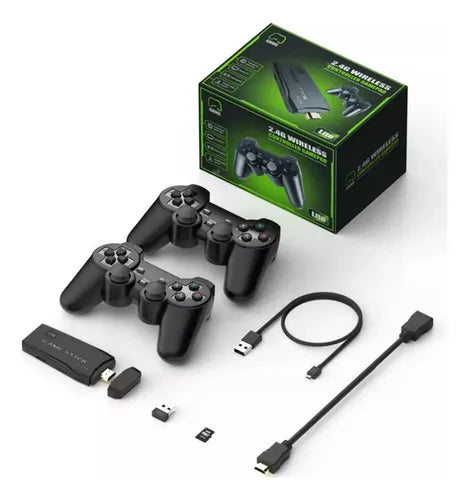🎮 Game Stick 4K Lite Full HD – ¡10.000+ Juegos Retro en tu TV!