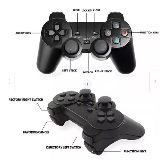 🎮 Game Stick 4K Lite Full HD – ¡10.000+ Juegos Retro en tu TV!